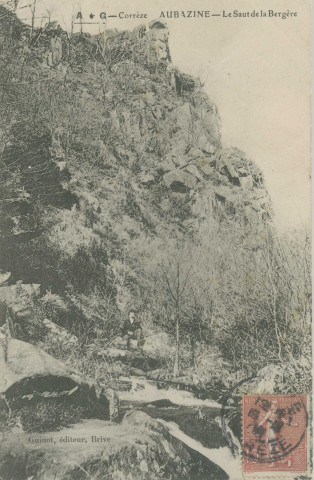 Aubazine : "A*G - Corrèze - Aubazine - Le saut de la Bergère".
