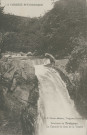 Saint-Hilaire-les-Courbes : "La Corrèze pittoresque - Environs de Treignac - La cascade du saut de la Virolle".