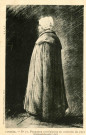 "Corrèze. - N°71. Paysanne corrézienne en costume du pays (Raphaël Gaspéry del)".