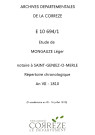 Répertoire chronologique : an VII-1810