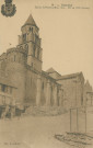 Uzerche : "M - 13. Uzerche - Eglise St-Pierre (Mon. Hist., XIe et XIIe siècles)".