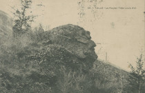 Tulle : "56 - Tulle - Le rocher tête Louis XVI".