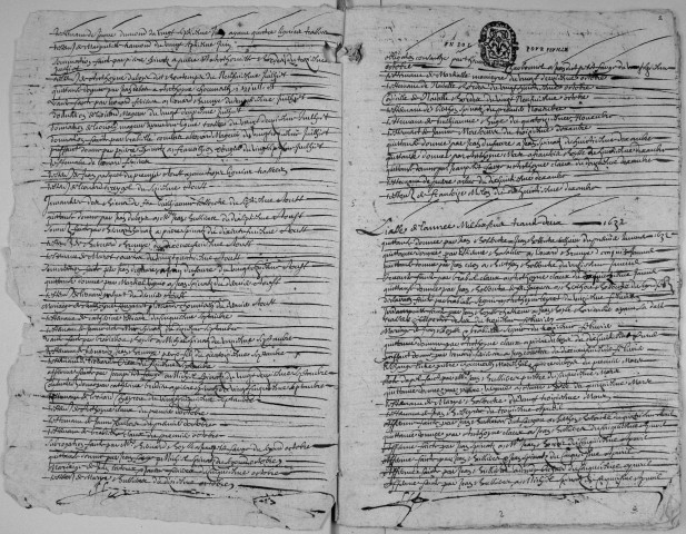 Répertoire chronologique : 1631-1655