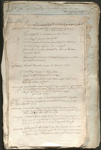 Relevé de l'état général des fonds.1791-1804
