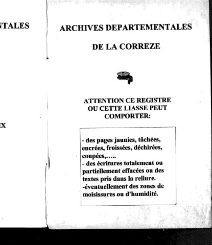 Décès (1800-1842)