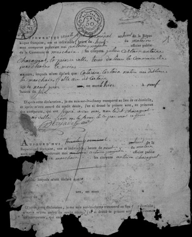 Décès (1800)