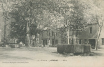 Aubazine : "330. Corrèze - Aubazine - la place".