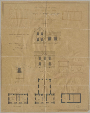 Maison d'école.
