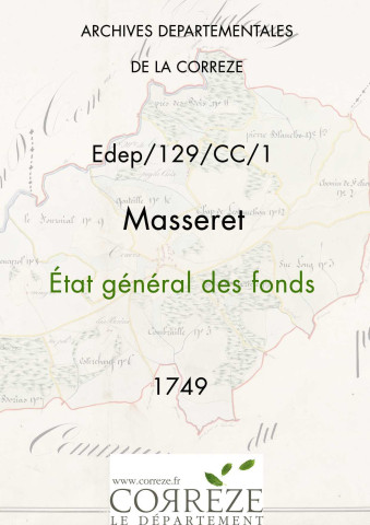 État général des fonds.