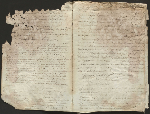 Délibérations du conseil municipal. 26 novembre 1830-03 janvier 1838