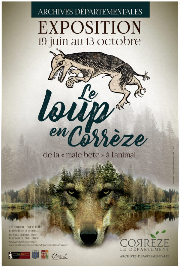 Exposition Le loup en Corrèze